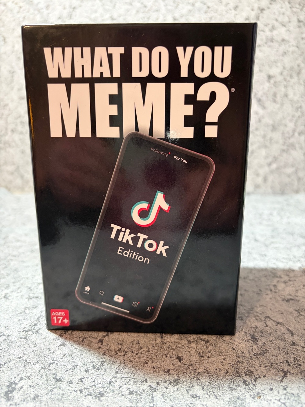 What Do You Meme? TikTok Edition
Adult Party Game NIB NWT